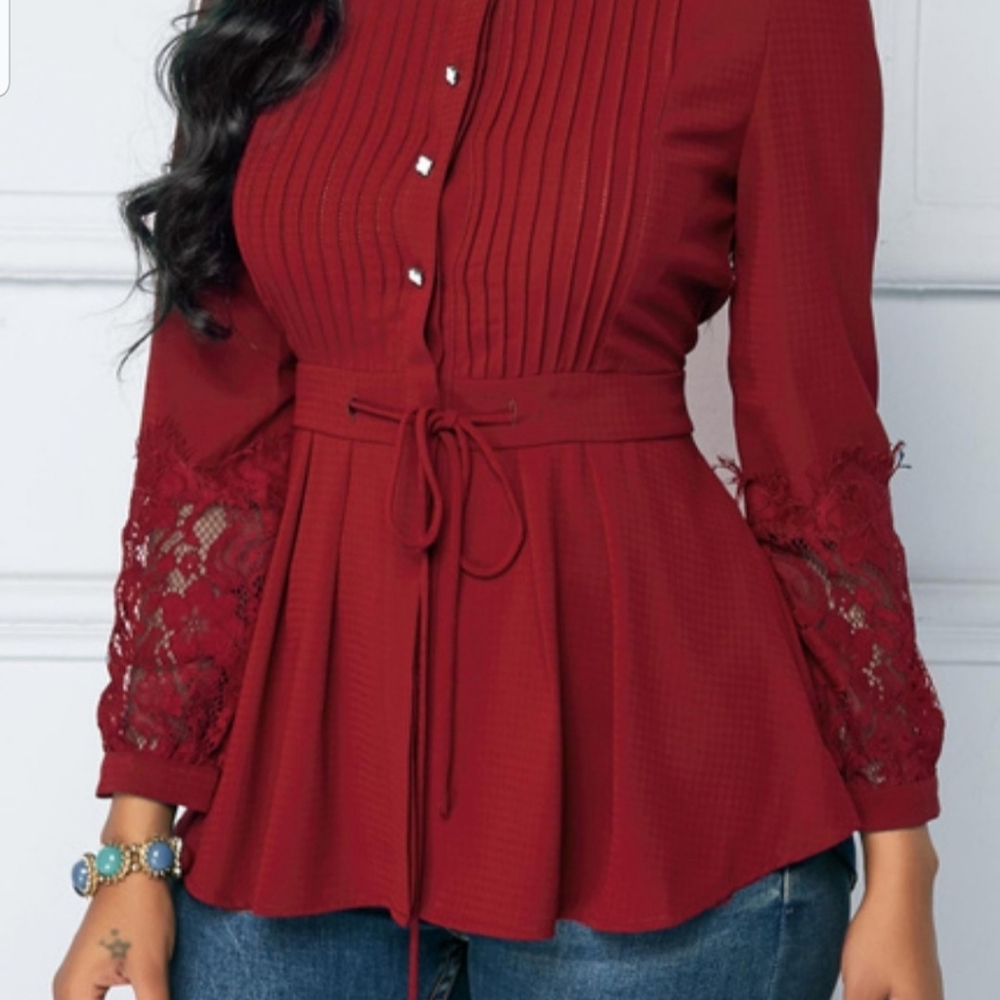 New Beautiful Red Top! - Picture 3 of 3